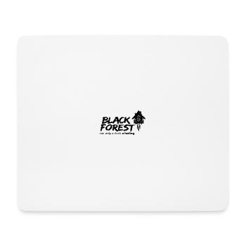 Black Forest - Not Just A Clock! - Mousepad (Querformat) - Weiß - Vorne