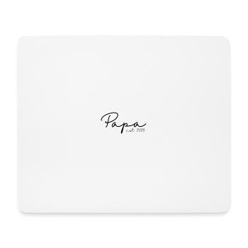 Dad est. 2025 / New Dad / Pregnant - Mouse Pad (horizontal) - white - Front