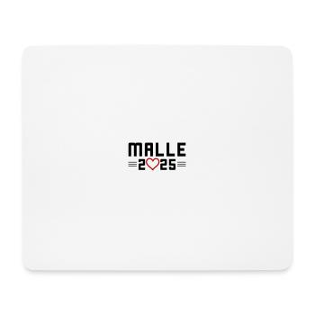 Malle 2025 Love Mallorca - Tapis de souris (format paysage) - blanc - Devant