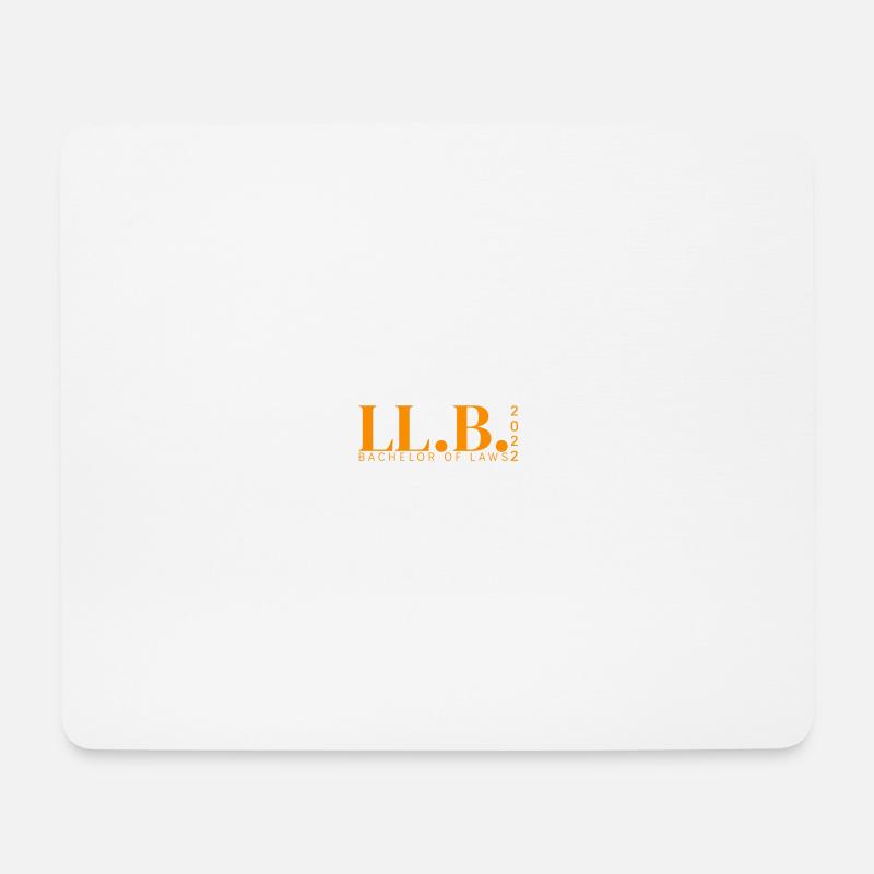 LL.B. - BACHELOR OF LAWS 2022 - Mousepad (Querformat) - Weiß