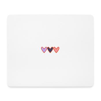 PAAR. ICH HABE GERADE GEHEIRATET. Junggesellinnenabschied. VALENTINSTAG. LIEBE. C - Mousepad (Querformat) - Weiß - Vorne