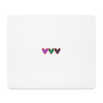 OMA. MUTTERTAG. ALLES GUTE ZUM OMA-TAG. ICH LIEBE DICH - Mousepad (Querformat) - Weiß - Vorne