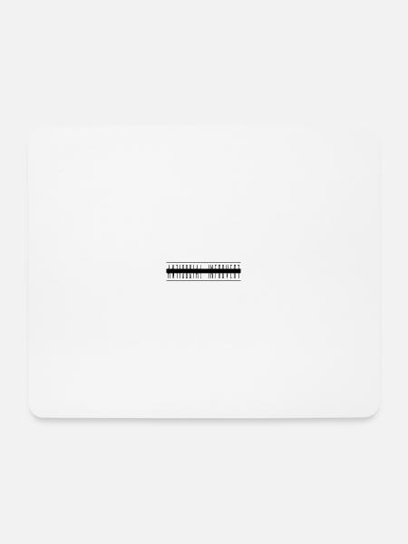Antisozialer Introvertierter Charakter - Mousepad (Querformat) - Weiß