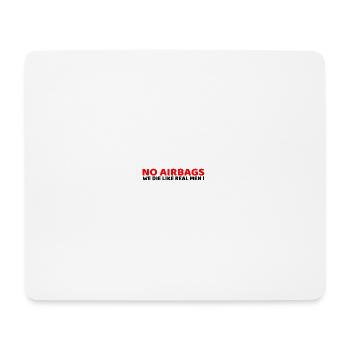 Airbags - Tapis de souris (format paysage) - blanc - Devant