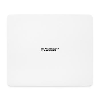 Auto-Aufkleber - Mousepad (Querformat) - Weiß - Vorne
