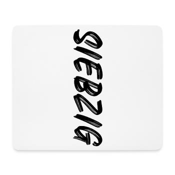 70. Geburtstag / Siebzig / 70 - Mousepad (Querformat) - Weiß - Vorne