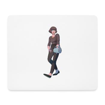 Anna - Mousepad (Querformat) - Weiß - Vorne
