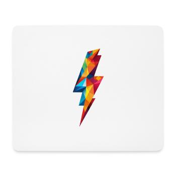 Flash Colors - Mouse Pad (horizontal) - white - Front