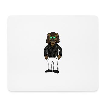 Easy Bear (Like Sunday Morning) - Mouse Pad (horizontal) - white - Front