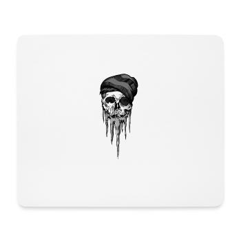 Frozen Skull - Mouse Pad (horizontal) - white - Front