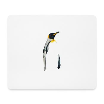 manchot - Tapis de souris (format paysage) - blanc - Devant
