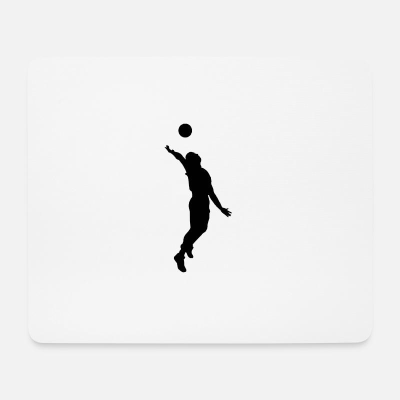 Volleyball - Mouse Pad (horizontal) - white