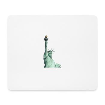Statue of Liberty Illustration - Mouse Pad (horizontal) - white - Front