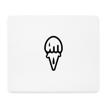 Ice - Mouse Pad (horizontal) - white - Front