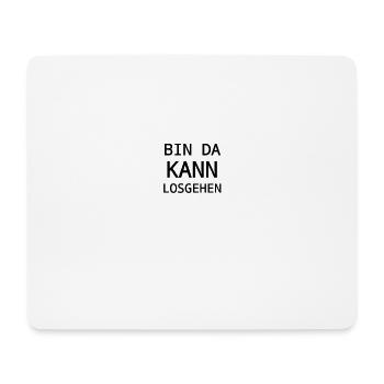 lustiger Spruch Geschenkidee lustige Sprüche joke - Mousepad (Querformat) - Weiß - Vorne