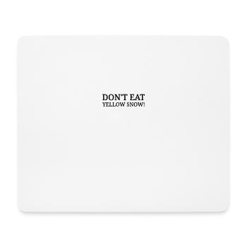 lustiger Spruch in englisch Weihnachten snow Kalt - Mousepad (Querformat) - Weiß - Vorne