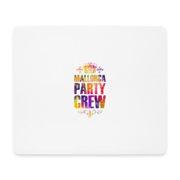 Mallorca Party Crew Colorful Holiday - Mouse Pad (horizontal) - white - Front