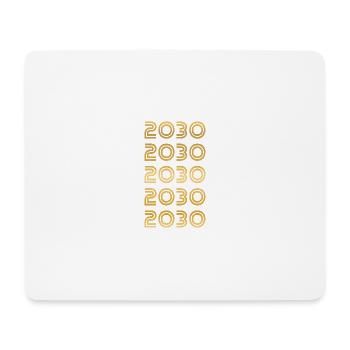 Gold 2030 - Mouse Pad (horizontal) - white - Front