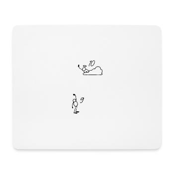 10 ans Cadeau 10e Anniversaire - 10 Ans - Tapis de souris (format paysage) - blanc - Devant
