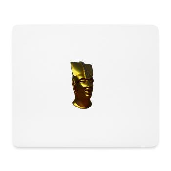 The king pharaonic gold face - Tapis de souris (format paysage) - blanc - Devant