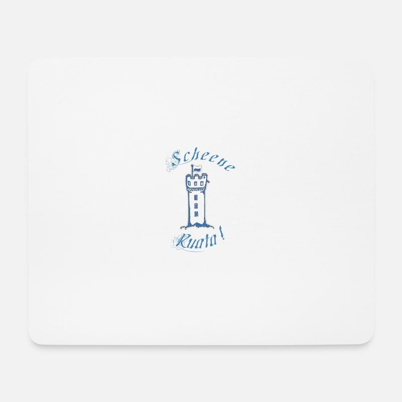 Ravensburg Rutenfest - Mousepad (Querformat) - Weiß