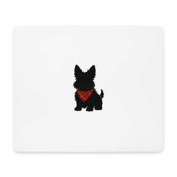 Original logo - Mouse Pad (horizontal) - white - Front