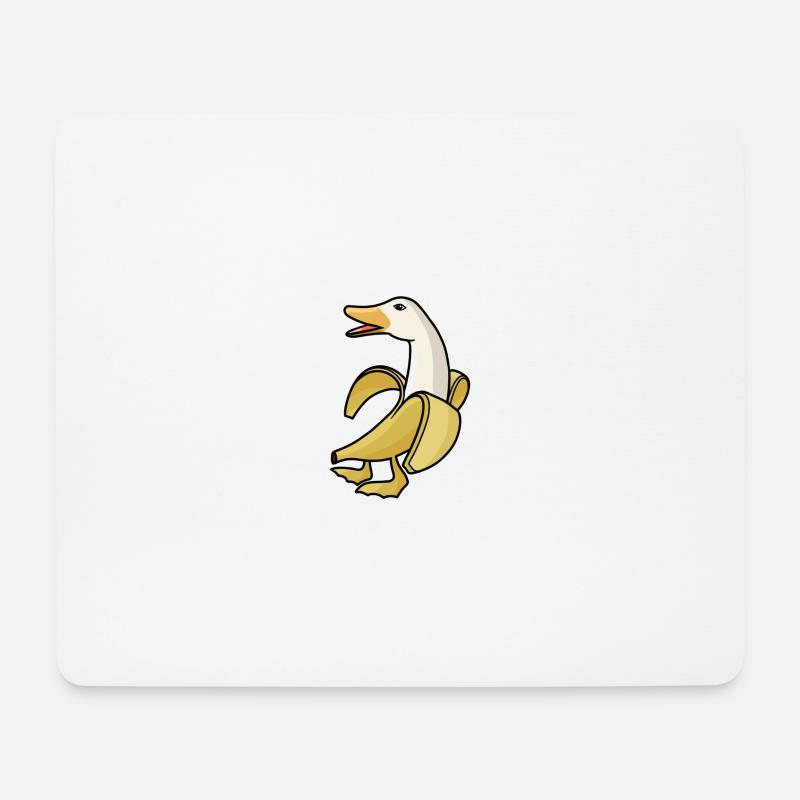 banaczka - Mouse Pad (horizontal) - white