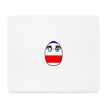 DARUMA France Japan - Mouse Pad (horizontal) - white - Front