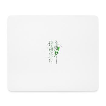 Hackerdesign, Programmierung, Hacker - Mousepad (Querformat) - Weiß - Vorne
