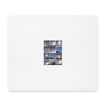 Chemtrails Clouds - Mouse Pad (horizontal) - white - Front