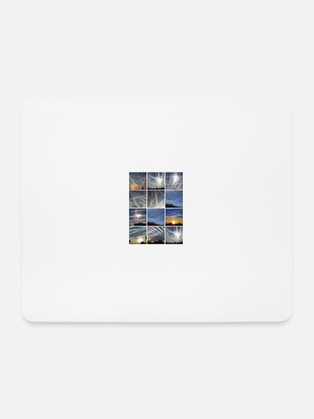 Chemtrails Clouds - Mouse Pad (horizontal) - white