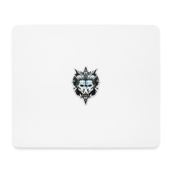 gemeaux homme à homme - Tapis de souris (format paysage) - blanc - Devant
