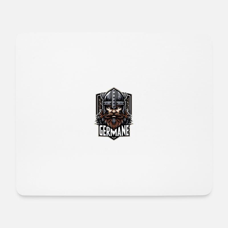 Germane - Mousepad (Querformat) - Weiß