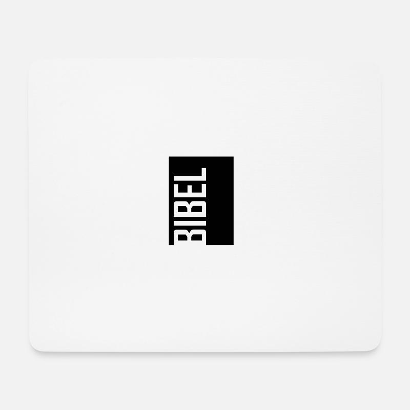 BIBEL - Mousepad (Querformat) - Weiß