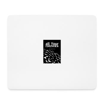 all YOUR wonders Araukarie weiß - Mousepad (Querformat) - Weiß - Vorne