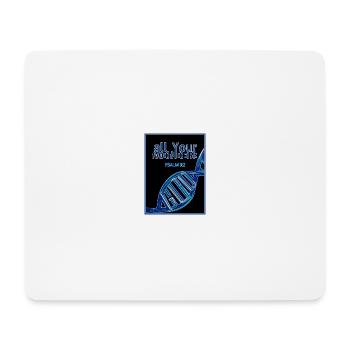all YOUR wonders DNA - Mousepad (Querformat) - Weiß - Vorne