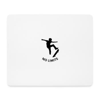 No Limits – Skateboard Dreams - Mouse Pad (horizontal) - white - Front