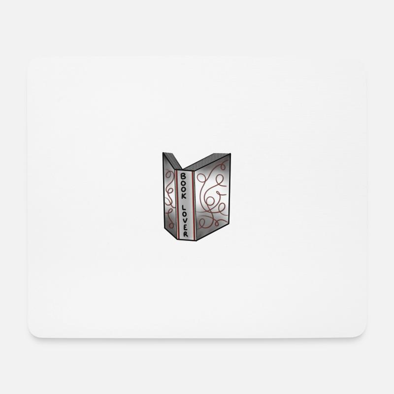 Book Lover - Mouse Pad (horizontal) - white