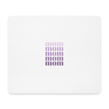 mom lila - Mousepad (Querformat) - Weiß - Vorne