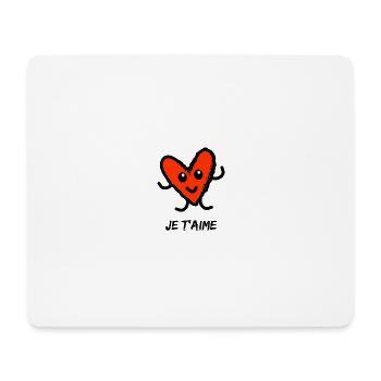 VALENTINE'S DAY. Bachelorette party. I LOVE YOU. I LOVE YOU. LOVE - Mouse Pad (horizontal) - white - Front