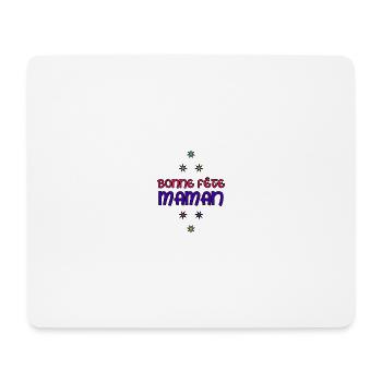HAPPY MOTHER'S DAY. MOM. MOTHER'S DAY. I LOVE YOU - Mouse Pad (horizontal) - white - Front