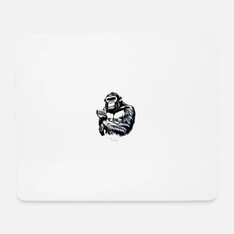 Unique - Mousepad (Querformat) - Weiß
