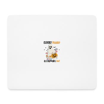 Cleverly Disguised As A Responsible Adult - Mousepad (Querformat) - Weiß - Vorne