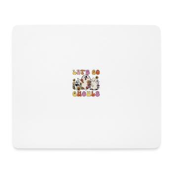 Let's Go Ghouls - Mousepad (Querformat) - Weiß - Vorne