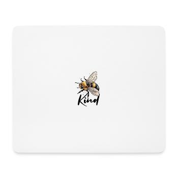 Bee Kind - Mousepad (Querformat) - Weiß - Vorne