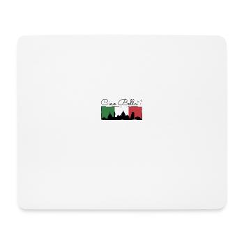 Ciao Bella - Tapis de souris (format paysage) - blanc - Devant