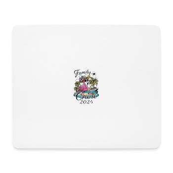 Family Cruise 2024 - Mousepad (Querformat) - Weiß - Vorne