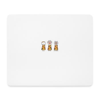 Rock Paper Scissors - Mouse Pad (horizontal) - white - Front