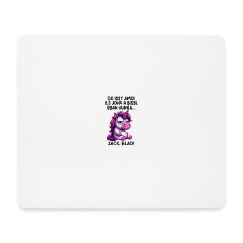 Zack Blad - Mousepad (Querformat) - Weiß - Vorne