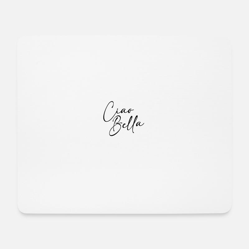 Ciao Bella - Mousepad (Querformat) - Weiß